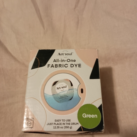 NIB artsol Green All-in-One Fabric Dye for machine washer - Picture 3 of 6